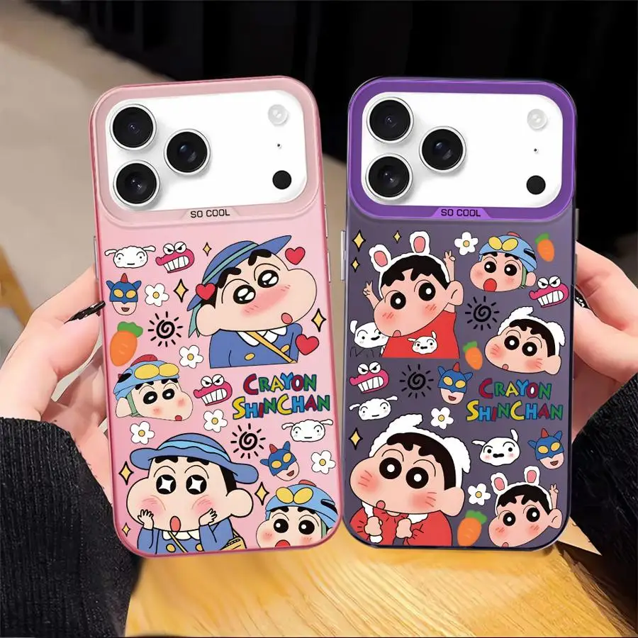 Crayon Shin-Chan Cartoon Phone Case - Fun and Durable Back Cover