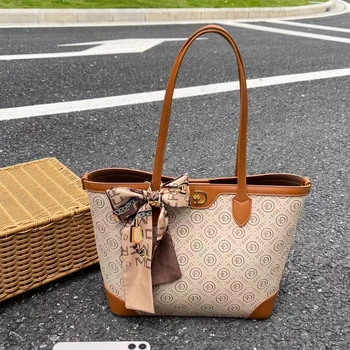 2023 Top Designer Luxury Tote Bag New Fashion Genuine Leather Handbags For Lady Trendy Purse Shopping Bags