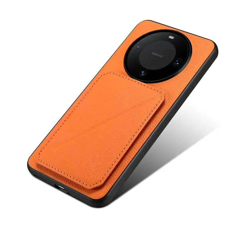 Leather Magnetic Wallet Phone Case - EUCAGR Collection