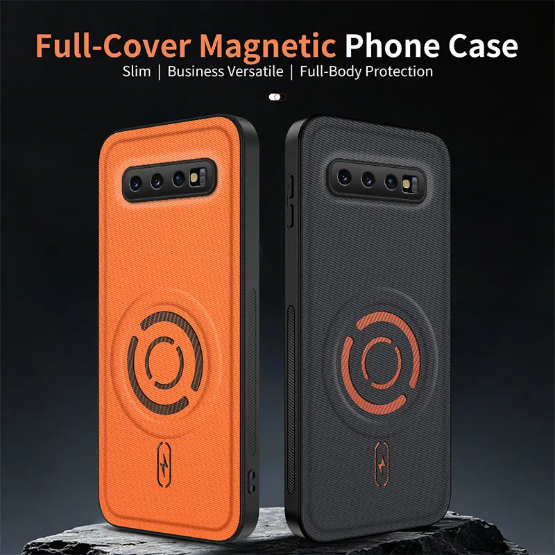 Luxury Magnetic Silicone Shockproof Protective Phone Case