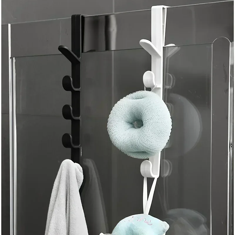Long Row Of Hooks Wall-mounted Storage Rack Hat Organizer 1pc