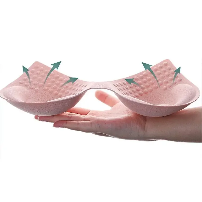 Latex Bra Pads – Push Up Breast Enhancer Pads | Wire Free, Breathable, Strapless
