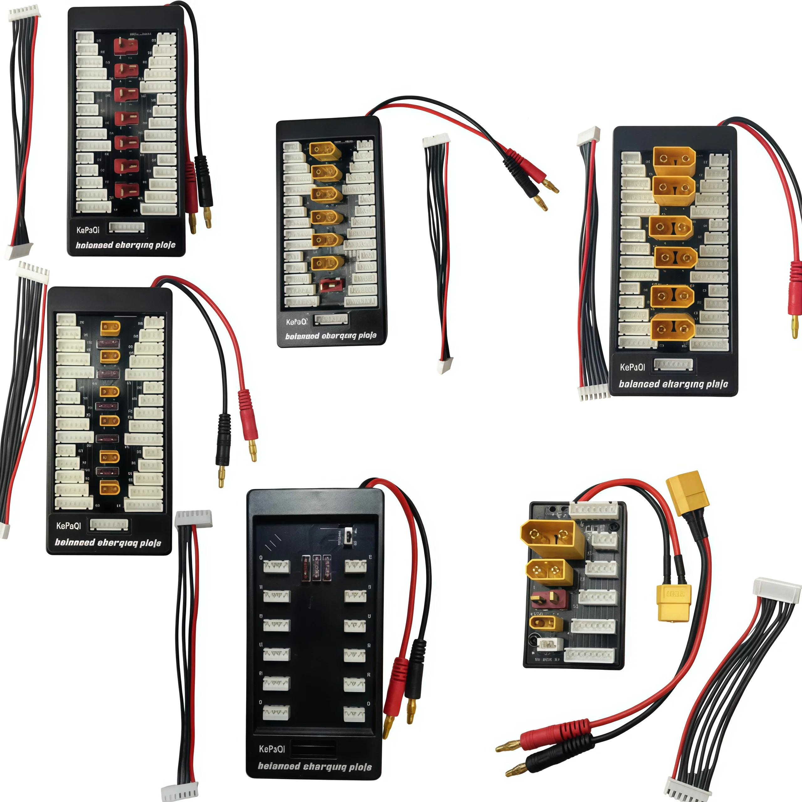 Lot de 8 câbles adaptateurs batterie drone T-Plug XT30 XT60