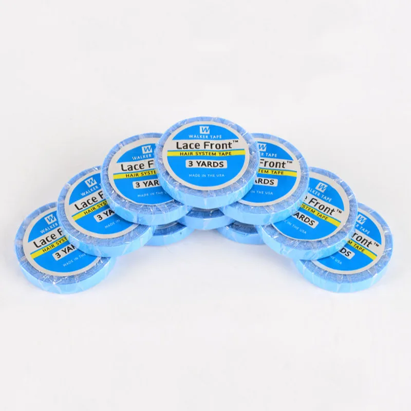 3 Yards 0.8CM/1.0CM Width Super Hair Tape Lace Front Support Double-Sided Adhesive Tape for Lace Wig/PU Hair Extension/Toupee double sided tape,hair extension tape,hair tape