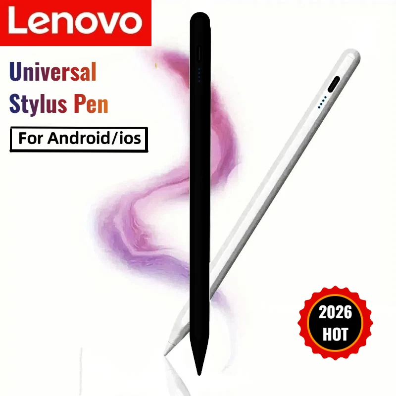 Universal Rechargeable Stylus Pen with Fine Tip and Palm Rejection