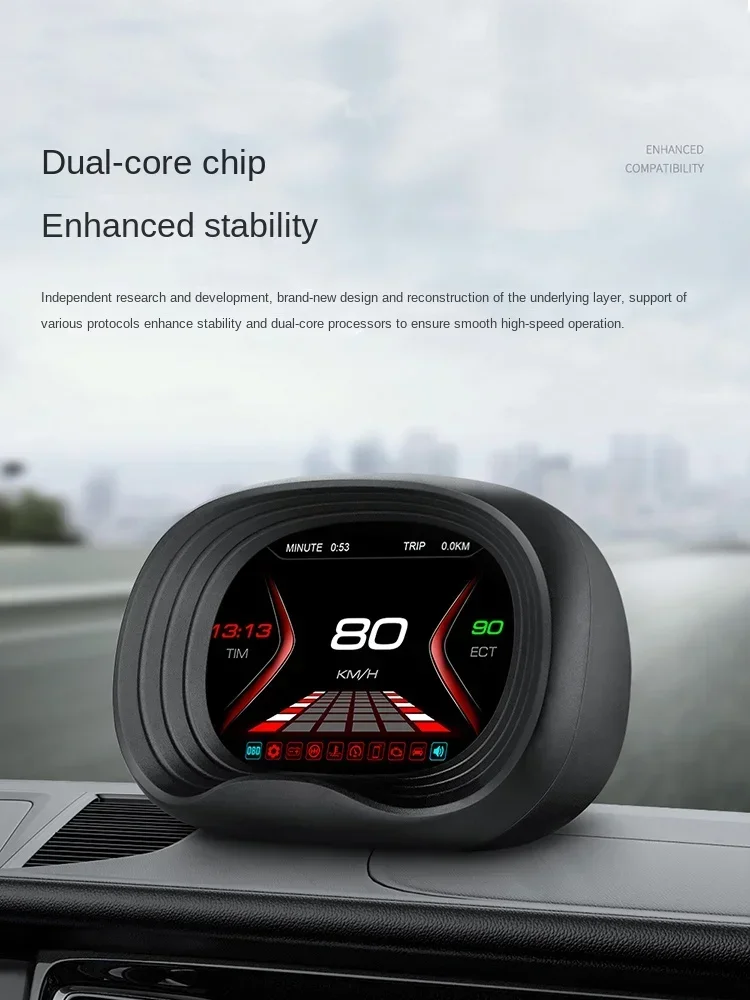 

Automotive Instrument Multifunctional Modification Water-Thermometer Speed Turbine Pressure Electronic Digital Display