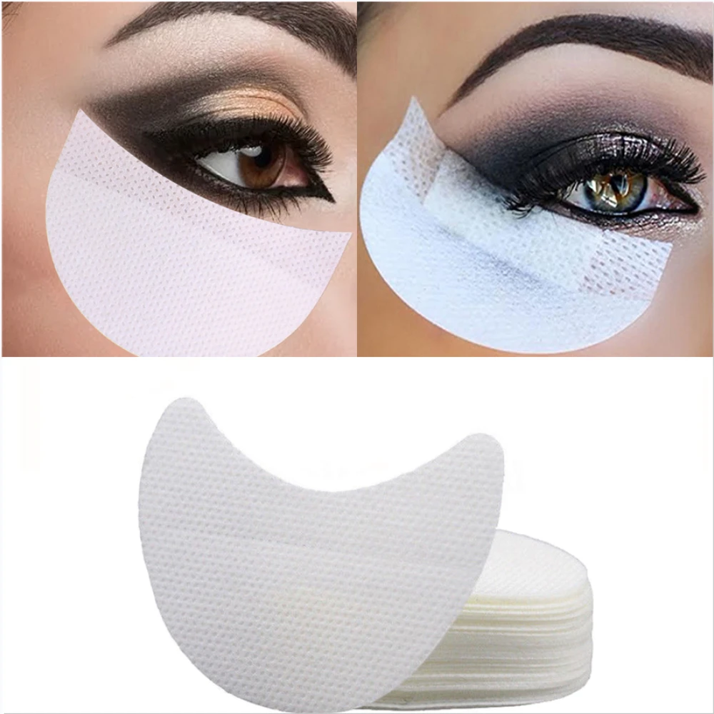2050pcs Disposable Eyeliner Shield Eyeshadow Shields Protector Pads