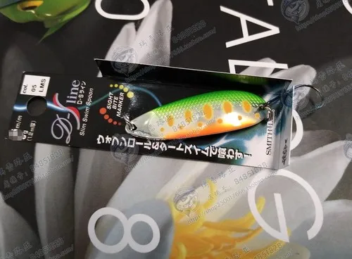 Smith SMITH D-S Line 3g Flying Feather Micro-materials Sequin Marmot Trout  Curling Mouth Green Slightly Road Sub-bait - AliExpress