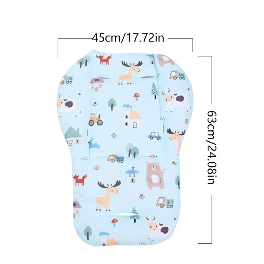 1Pc Cartoon Pattern Stroller Cushion Pram Buggy Baby Stroller Seat Pad Stroller Accessories Carriages General Mat