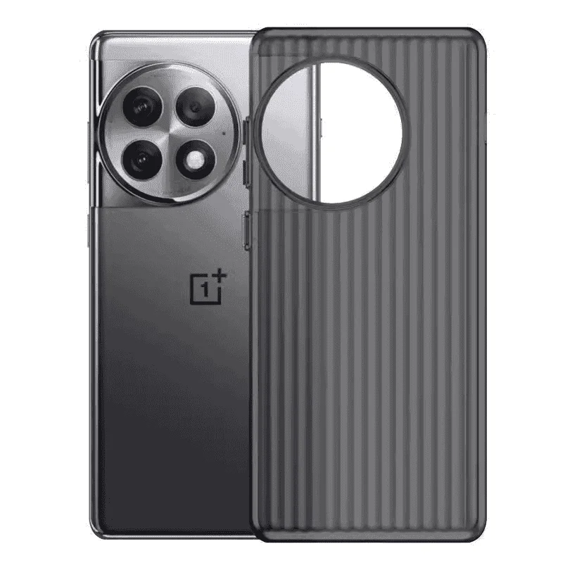Fashion Corrugated Transparent Magnetic Anti-Fall Phone Case