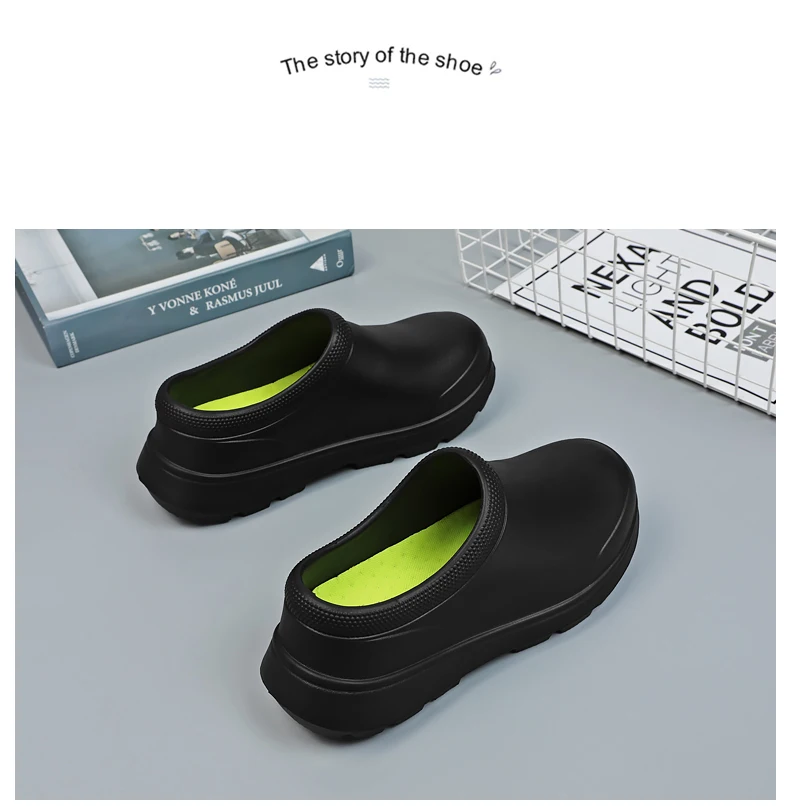 Frauen regnen Gartens chuhe Eva Beach Clogs Mode Größe 35-45 – Detail 33