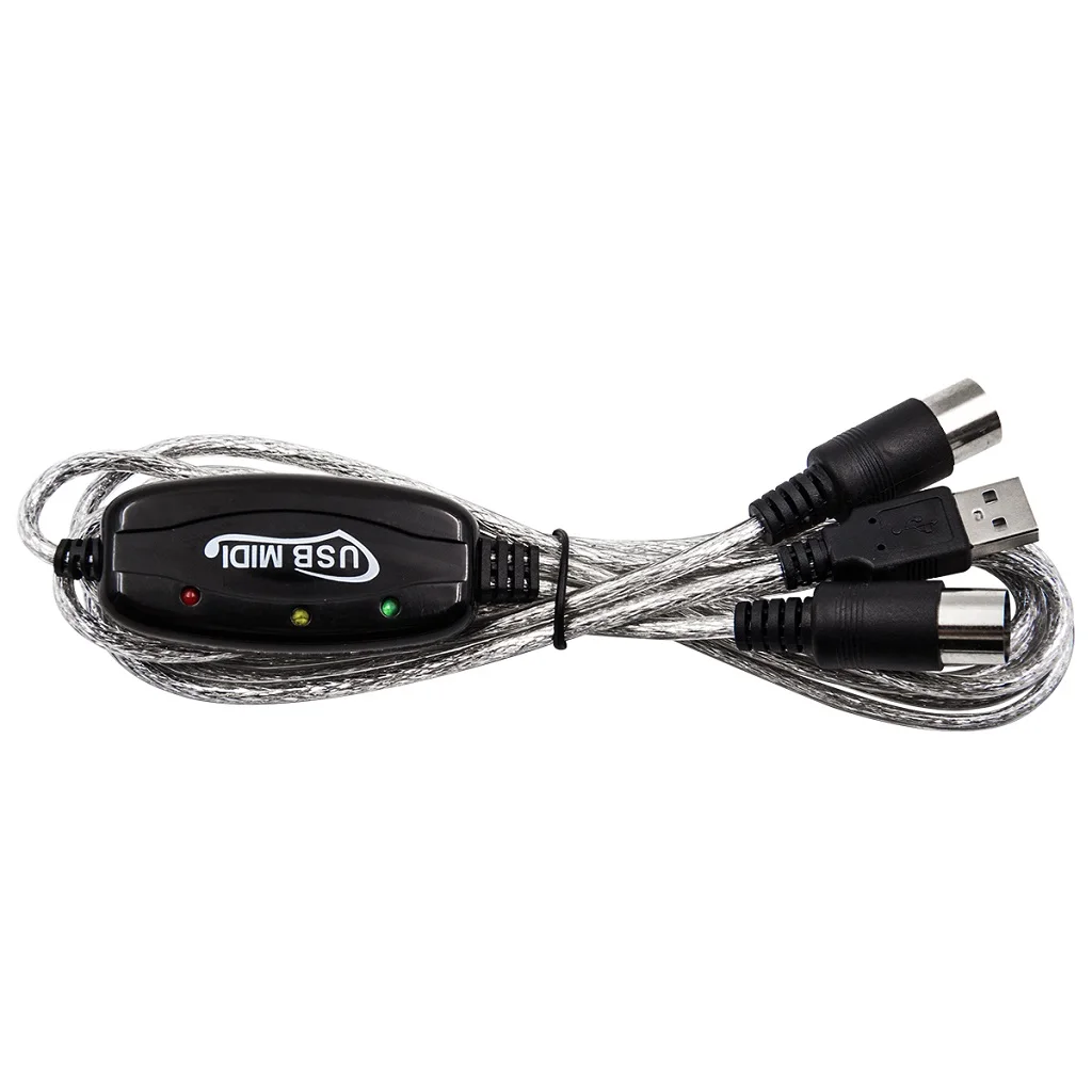 Audio-Cable-Keyboard-to-Computer-USB-MIDI-Adapter-Cable-Computer-to ...
