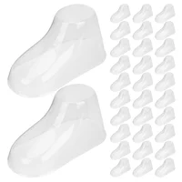 120 Pcs Baby Foot Model Toddler Feet Display Shelf Shoe Mold Shoes Holder Booties Stand Pvc Plastic Models Stands 1