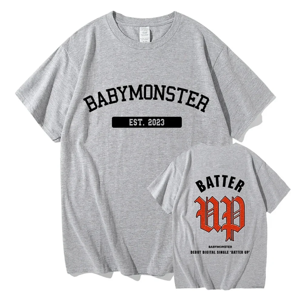 BABYMONSTER BATTER UP ベースボールシャツ 黒　Lサイズ BABYMONSTER BATTER UP ベースボールシャツ 黒 Lサイズ BABYMONSTER