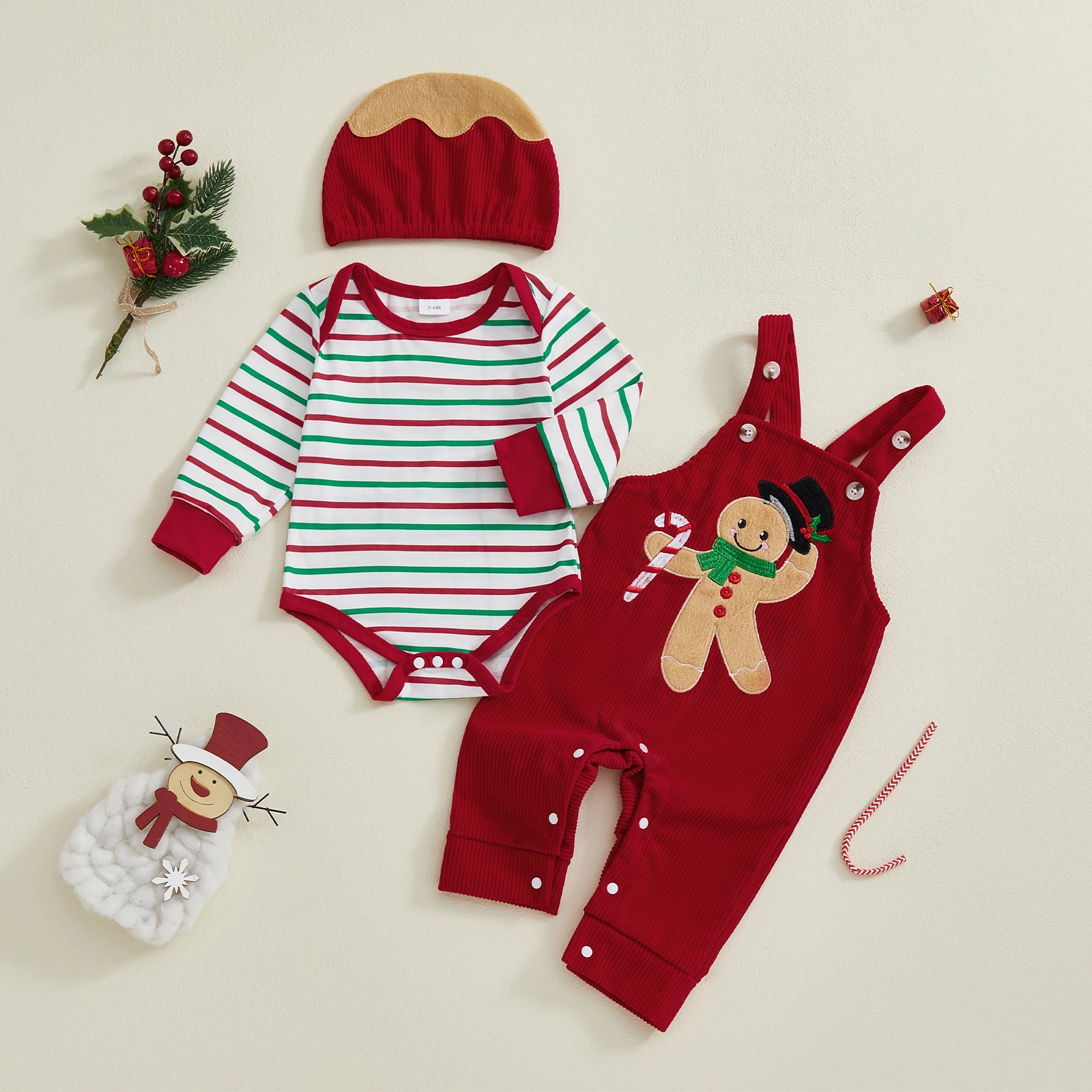 Baby Christmas Outfit Set 6