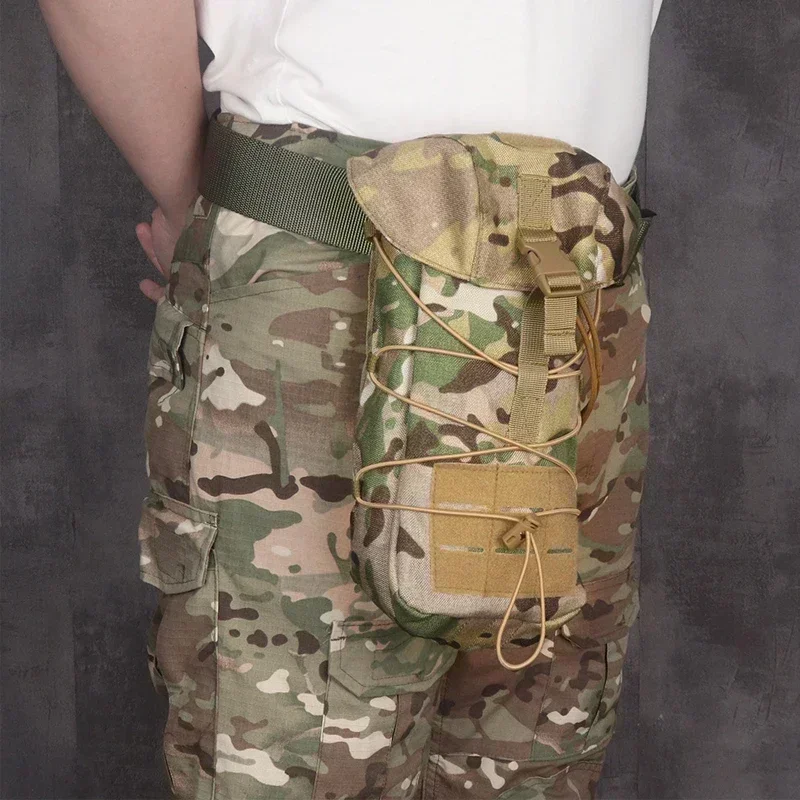 Tactical waist bag Multi-function fan Waist Sundry Recycling Pouch Molle hunting Paintball Gear Accessories 5