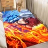 My Hero Academia Todoroki Shoto Bathroom Mat Anti-slip Absorb Water Long Strip Cushion Bedroon Mat Hotel Decor Mat 5