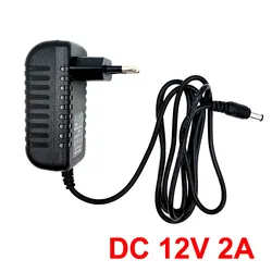 Universal 12V Power Adapter Charger with EU/US Plug - European standard