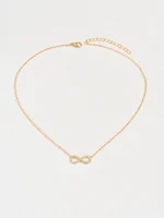 Miriam Infinity Pendant Necklace 3