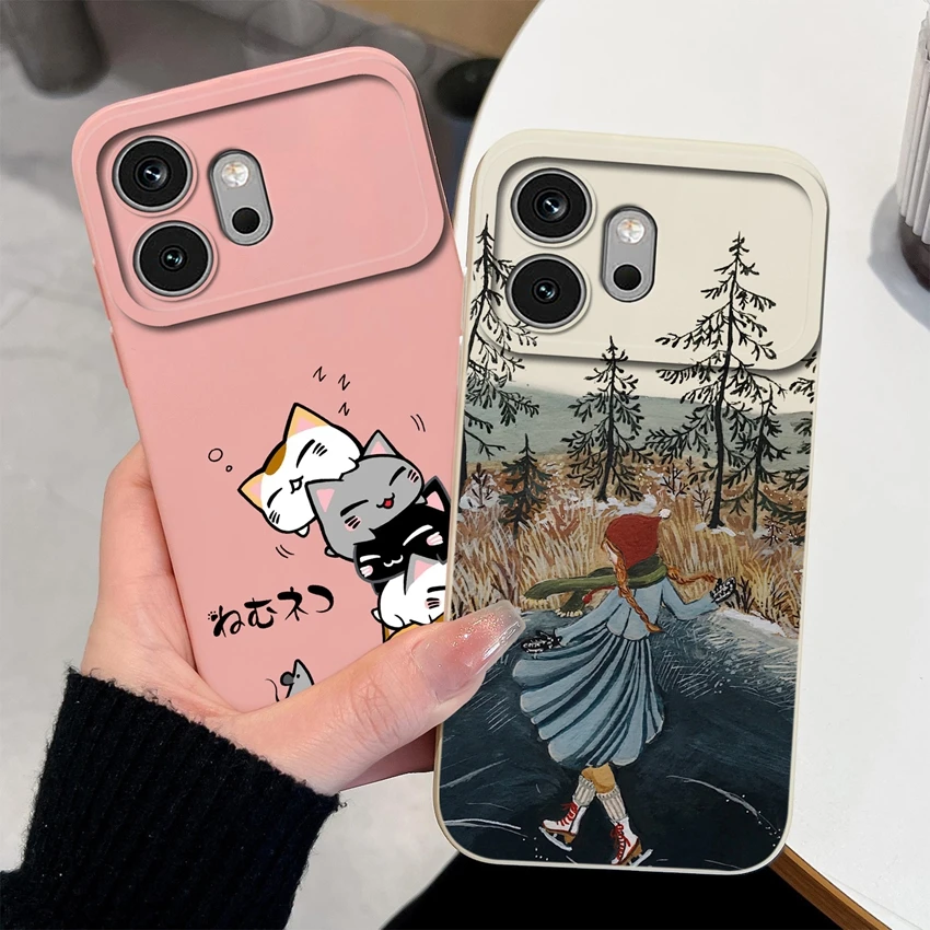 Enhanced Floral Silicone Soft Case - High-Quality Anti-Fingerprint Bumper Housing