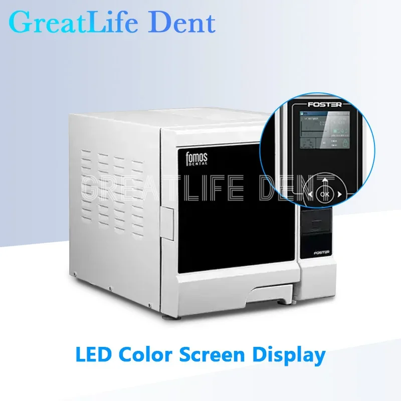Greatlife Dent Dental Class B Autoclave Foster Plus 8L 12L Sterilizzatore A Vapore Per Autoclave Chirurgica Armadio Disinfettante