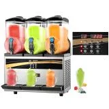 VEVOR 45L Commercial CoSlushy Machine Intelligent LED Control Panel Drink Dispenser Juicer Beverage Granizing Smoothie Maker 1
