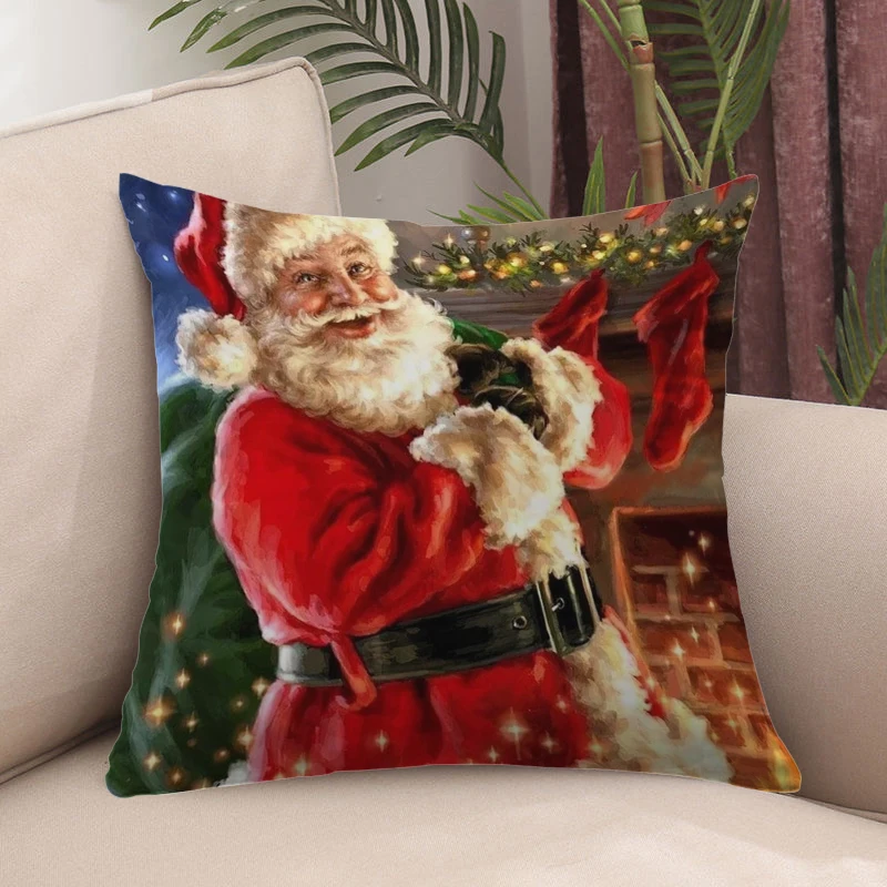 

Ornamental Pillows for Living Room Christmas Pillowcase Decorative Pillowcases 40x40 Lounge Chairs Pillow Hugs Fall Decor Cover