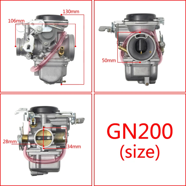 Carburatore Moto Gs200 Gn200 Per Gs Gn 200 Qm200gy Gy200 250cc 200cc Wangjiang