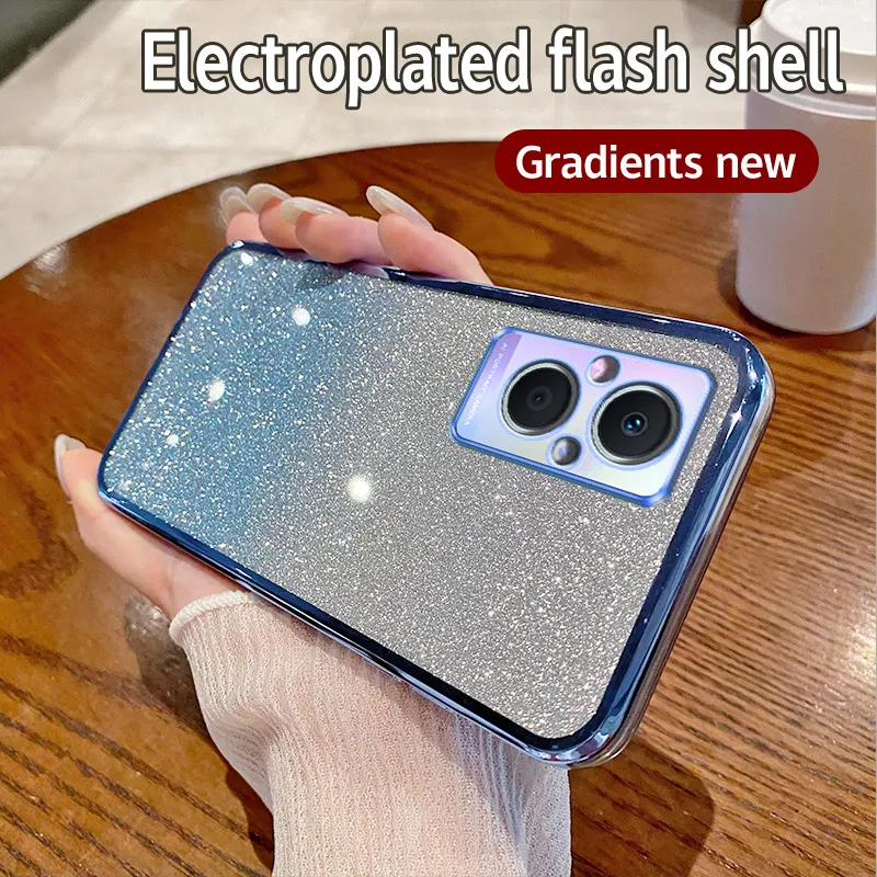 Fashionable Clear Soft Protective Phone Case with Camera Lens Guard for OPPO and OnePlus Models