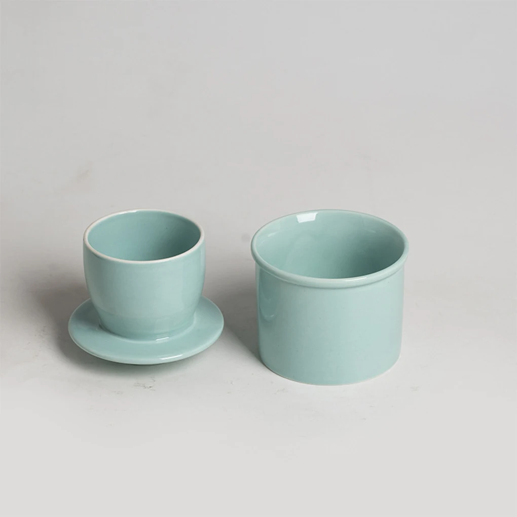French Butter Crock For Counter With Lid, Spreadable Butter Ceramic Bell Style Jar Dish Keeper Holder Jar