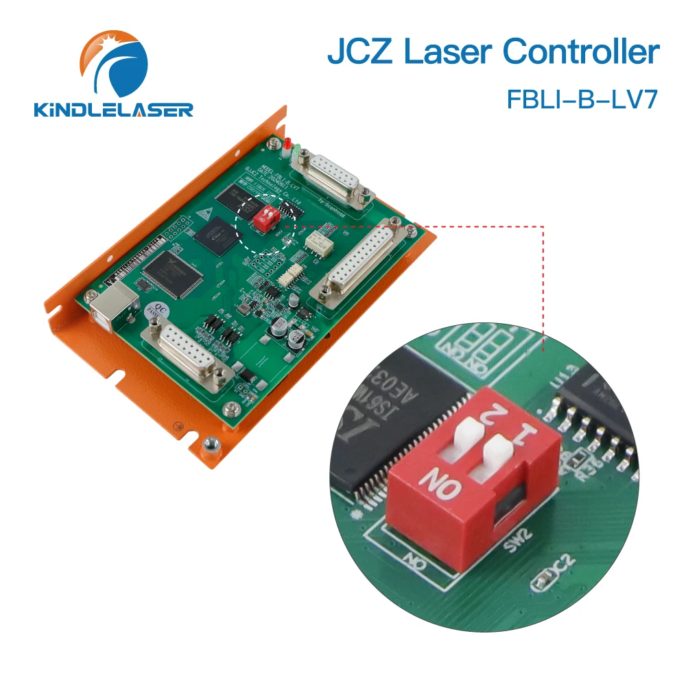 Kindlelaser BJJCZ Controller SZLI-B-LV4A and FBLI-B-LV7