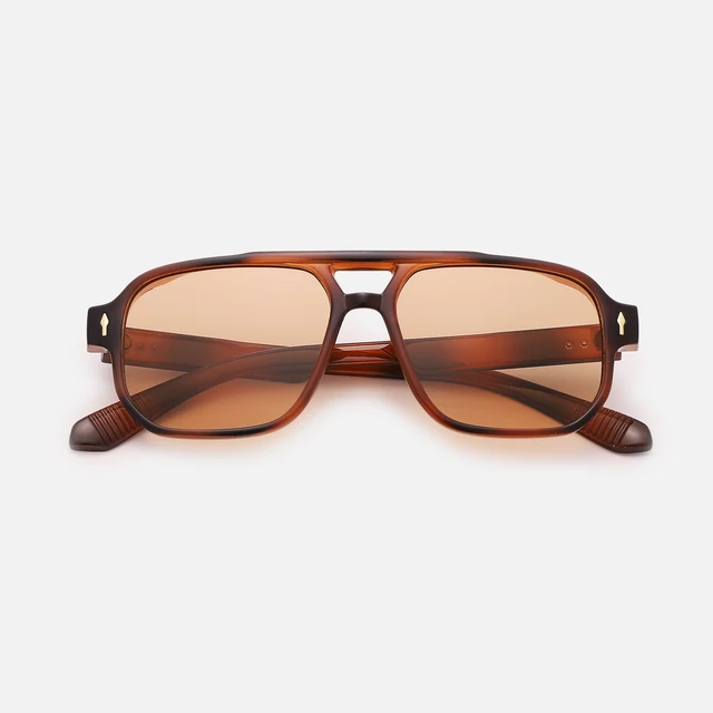 Marque de mode carré femmes hommes lunettes de soleil rétro Rivets femmes marque concepteur nuances UV400 lunettes de soleil nuances 1