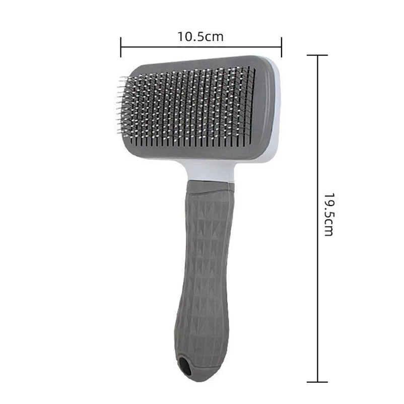 Pet hair removal brush Cat to float hair special comb beauty massage self-cleaning needle comb cat supplies 6