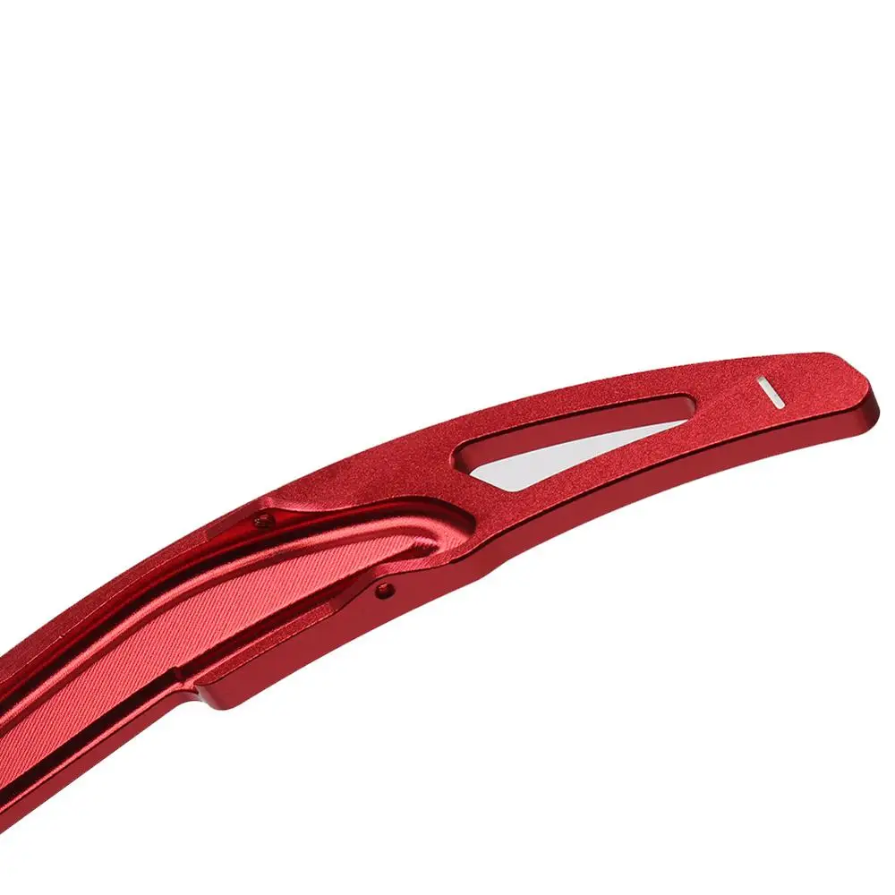 Premium Aluminum Alloy Car Steering Wheel Paddle Shifter Extension - Set of 2
