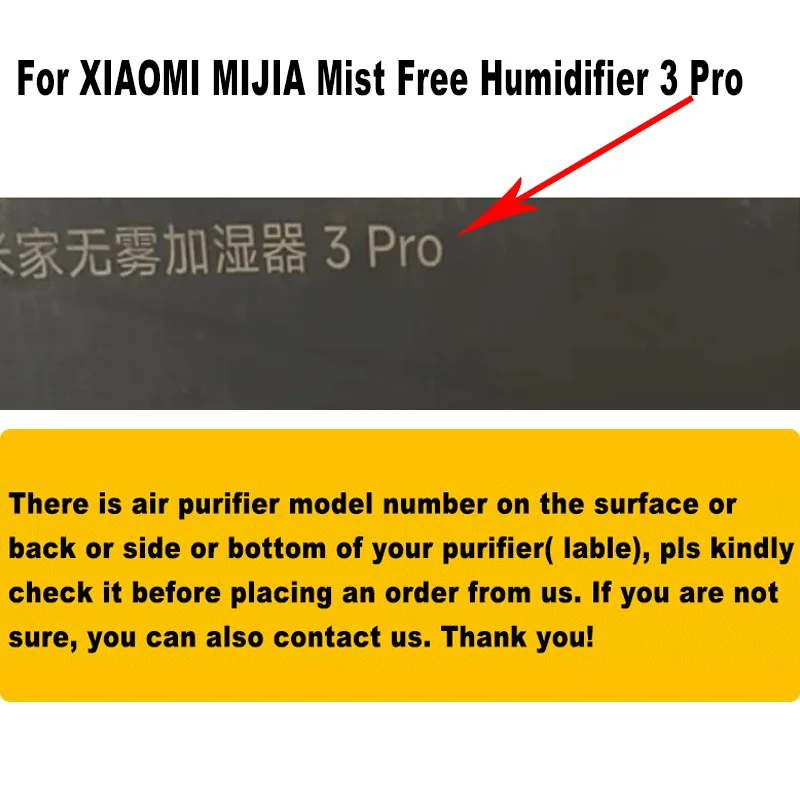 Humidifier Filter CJSJSQ01MX for XIAOMI MIJIA Mist Free Humidifier 3 Pro for humidifier refill sticks