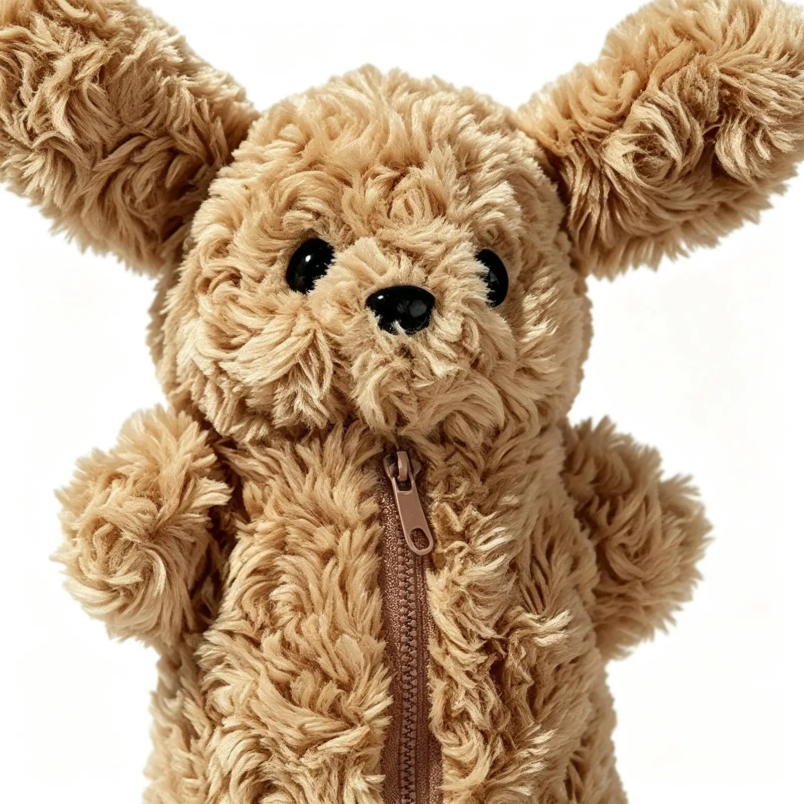Astuccio per Matite a Forma di Cucciolo, Portamatite Carino in Peluche Morbido, Grande Capacità, per Studenti e Cancelleria Scolastica - immagine 6