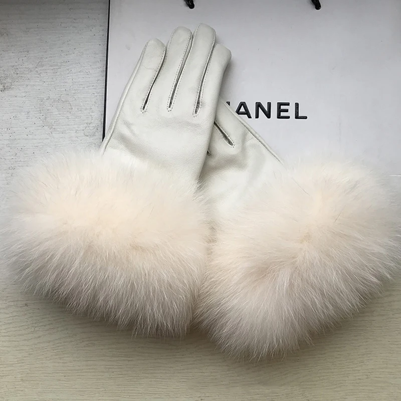 beige-white-natural-fluffy-fox-fur-women-sheepskin-gloves-winter-plus-velvet-warm-ladies-outdoor-windproof-real-leather-gloves