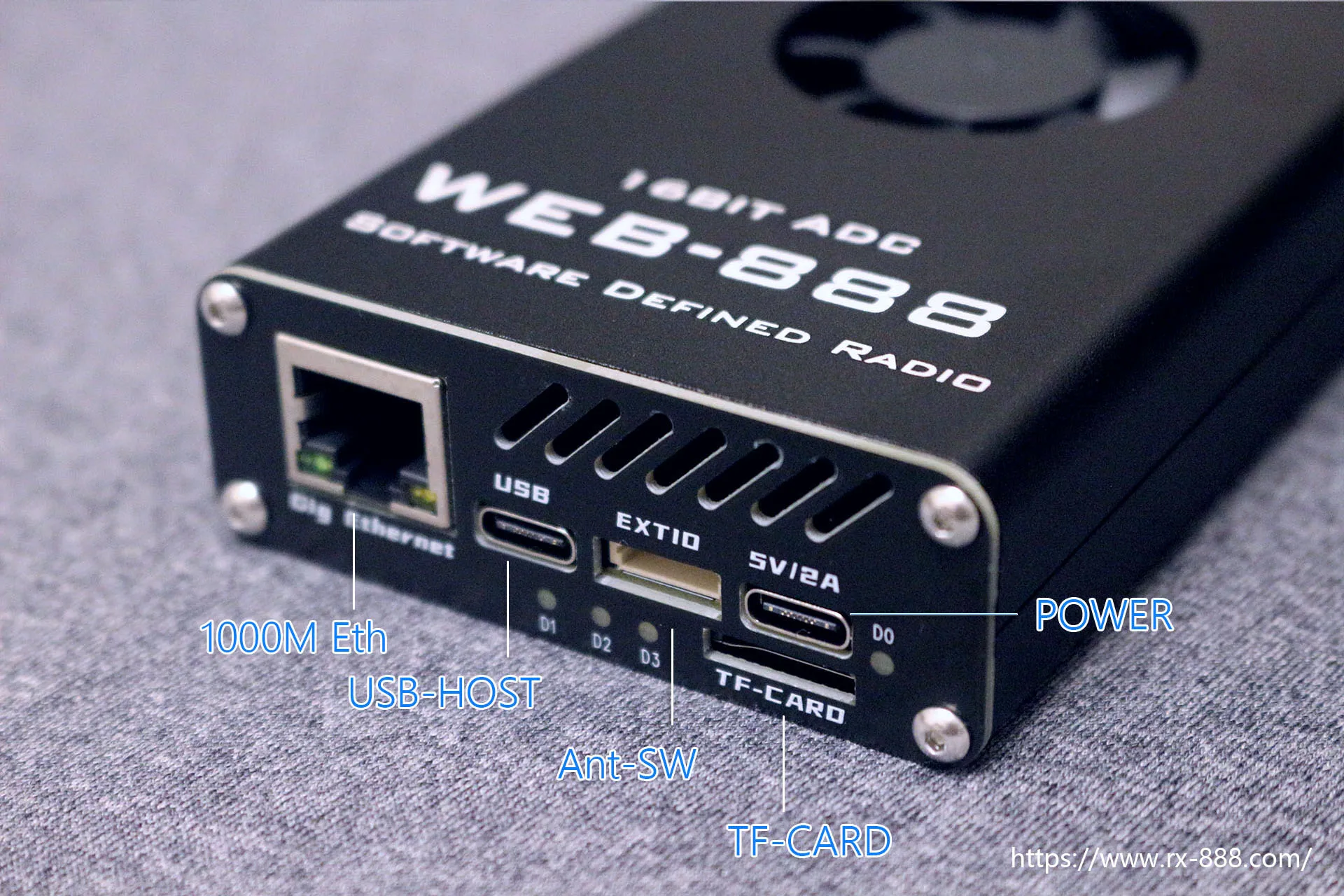 SDR (Software Defined Radio) 広帯域受信機 Web SDRラジオ,10 KHz〜60 MHz,16ビット,adc,帯域幅62m - AliExpress