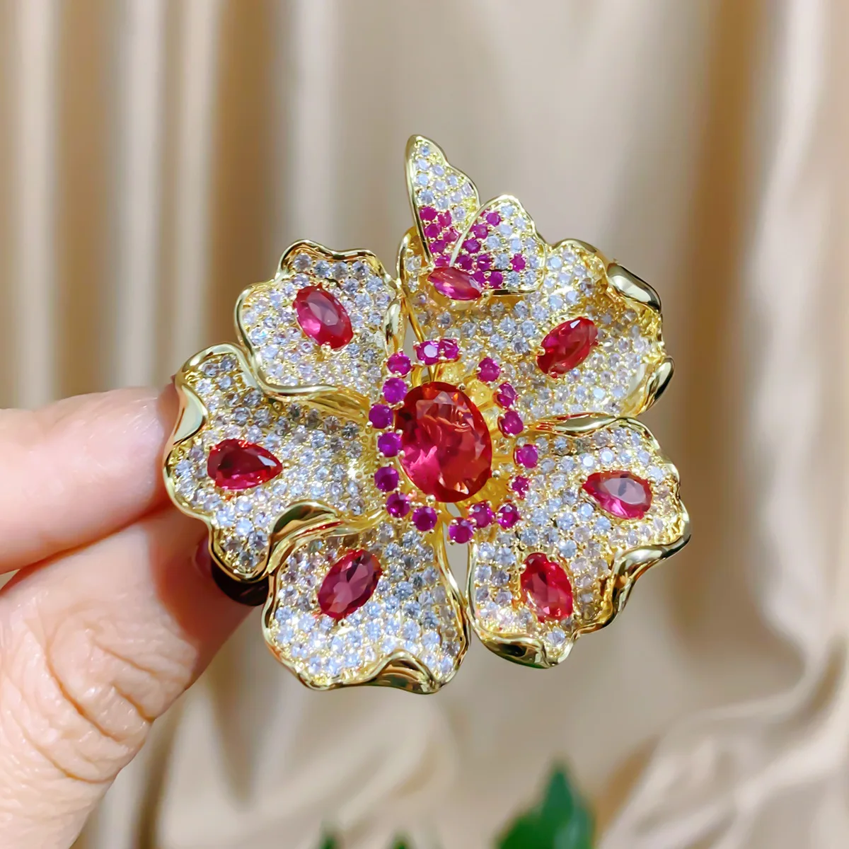 アクセサリー MASU \"BIJOUX BROOCH\" - GREEN アクセサリー MASU 