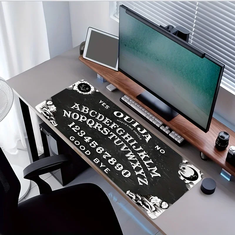 Vintage Ouija Board Mouse Pad with Non-Slip Rubber Base Smooth Surface Desk Mat