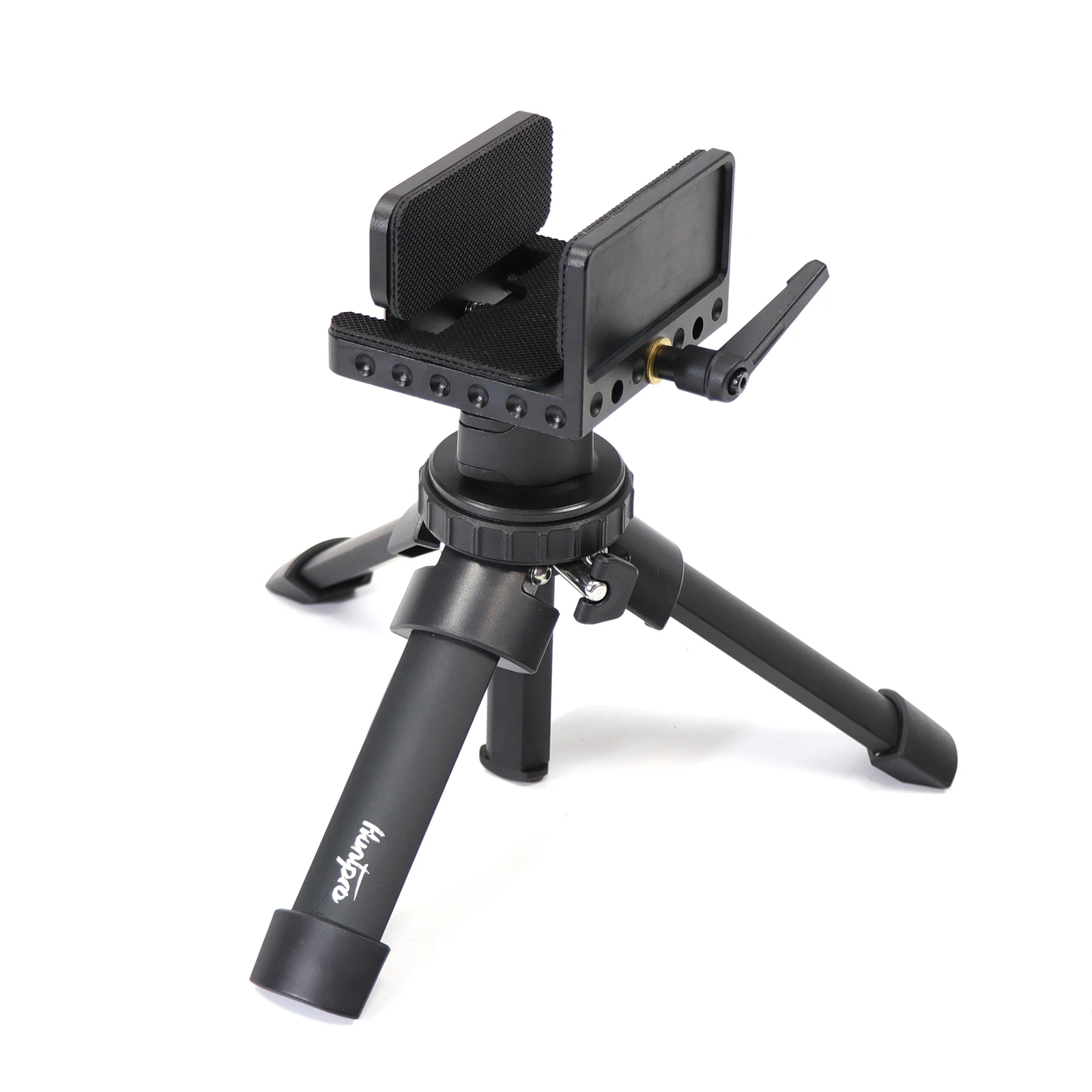 Professional Shooting Rest Telescope Mini Aluminum Camera Adjustable Height Bench Rest Shooting Stick for Outdoors Enthusiasts