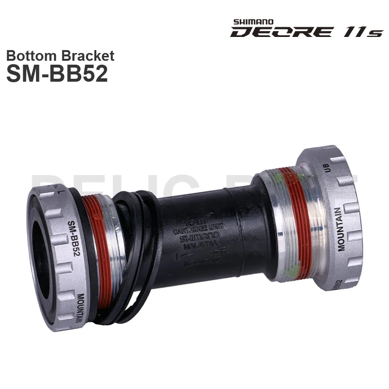 SHIMANO ALIVIO SM-BB52 Bottom Bracket DEORE M6100 Series Threaded HOLLOWTECH II 68/73 mm shell width bicycle bottom bracket