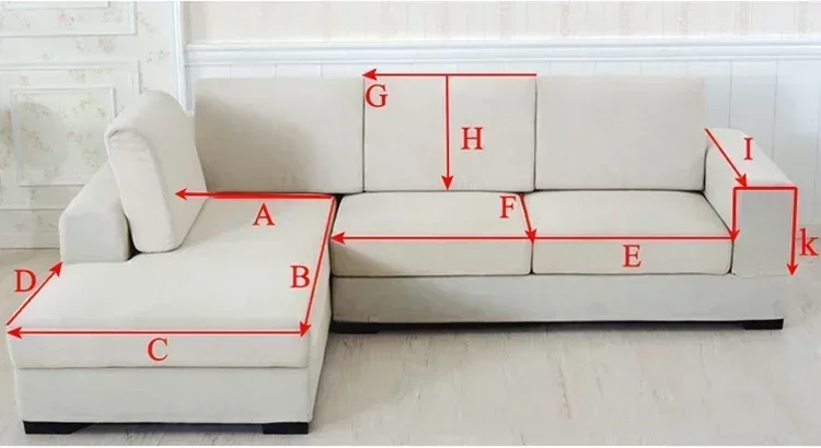 Chenille Sofa Cover for Living Room Luxury Sofa Pad Anti-slip Corener Couch Towel Mat Furniture Protector Divani Per Soggiorno
