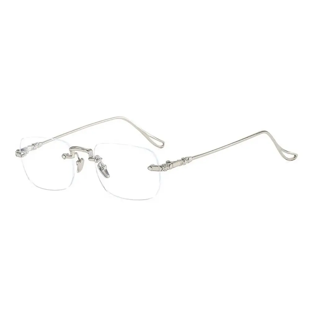 Ultralight Rimless Blue Light Blocking Square Eyewear