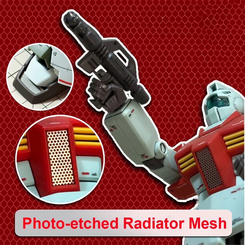 Deluxe Photo-Etched Radiator & Grill Mesh Kit