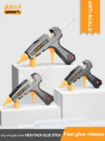 WYNNS 25/40/60/80/100-240W Hot Melt Glue Gun with 10/30/60 Glue Sticks Fast Preheating Hot Melt Gun Repair Tool for DIY and Home 1