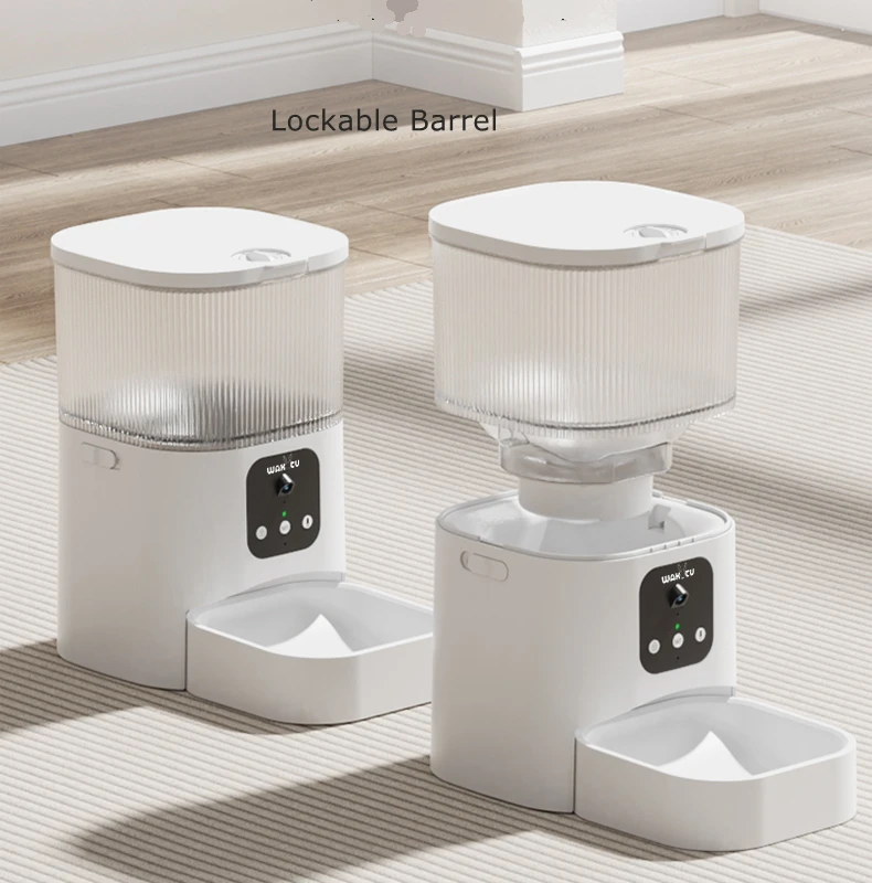 

Smart Feeding Solutions WIFI Blue Tooth Camera Video Recording Automatic Pet Feeder for Cats and Dogs