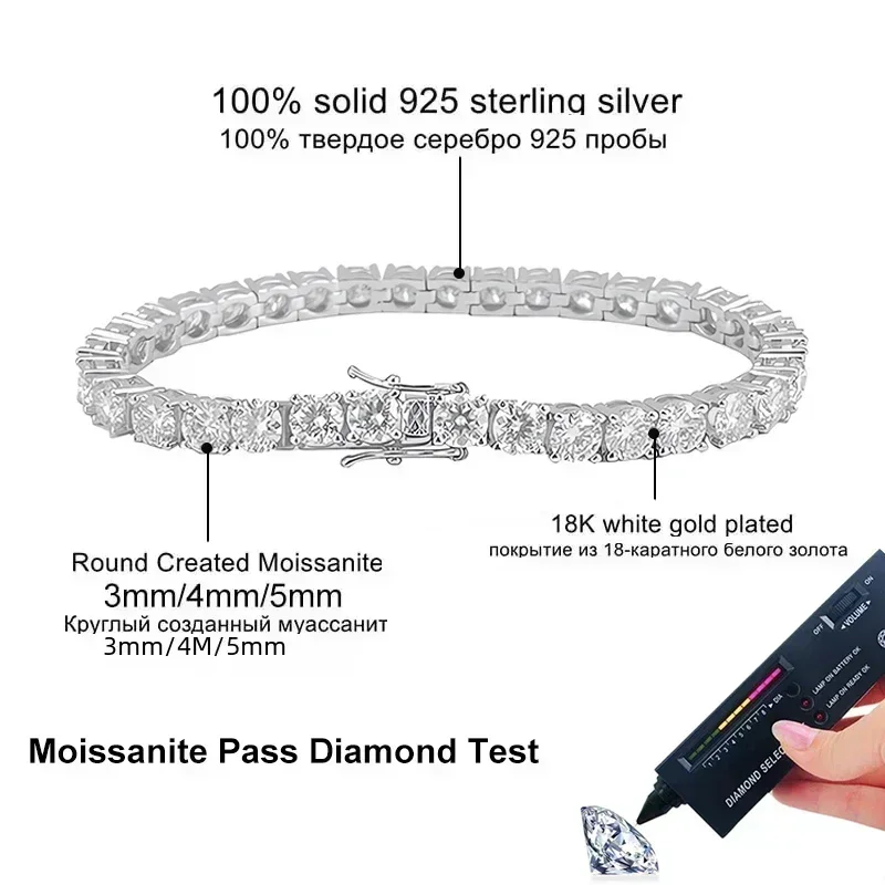 NeeTim 3mm 4mm 5mm Moissanite ״Ͻ      ִ GRA    ü ̾Ƹ