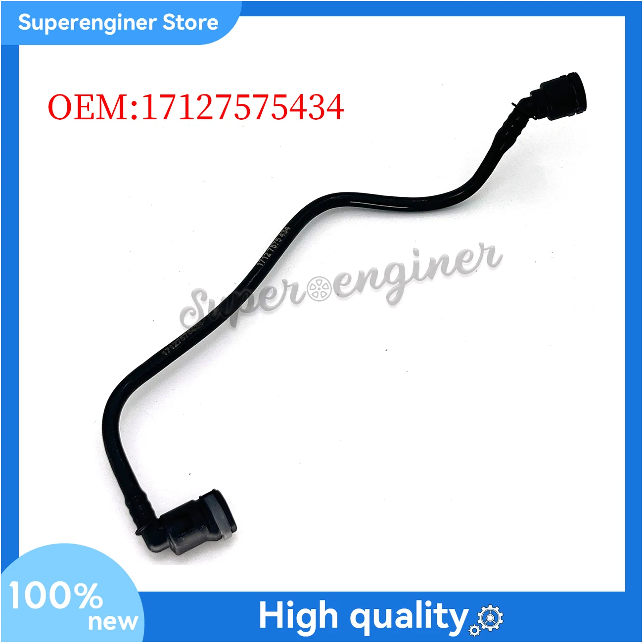 

17127575434 Radiator Coolant Water Hose For BMW 5/7Series 535Li 750Li F01 F02
