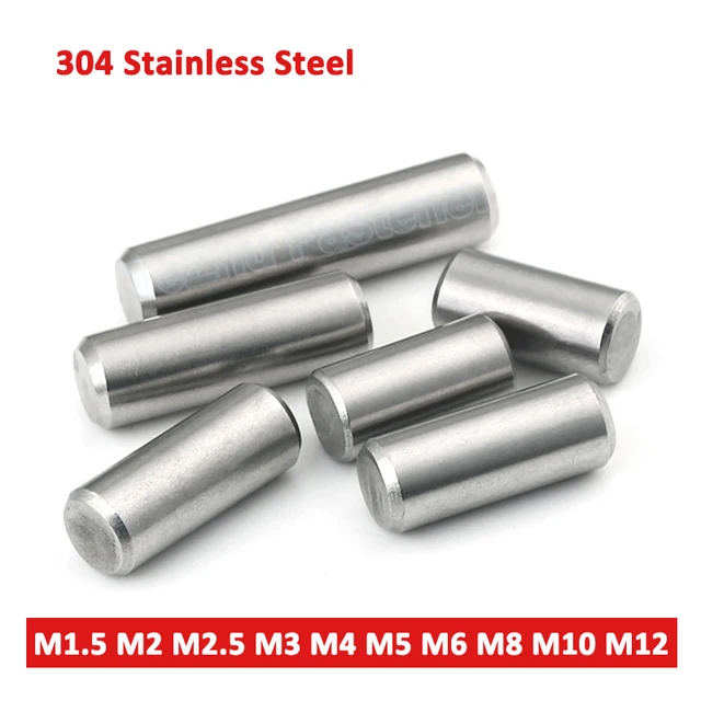 M1 M1.5 M2.5 M3 M4 M5 M6 M8 304 Perno Cilindrico In Acciaio Inox - Foto 8